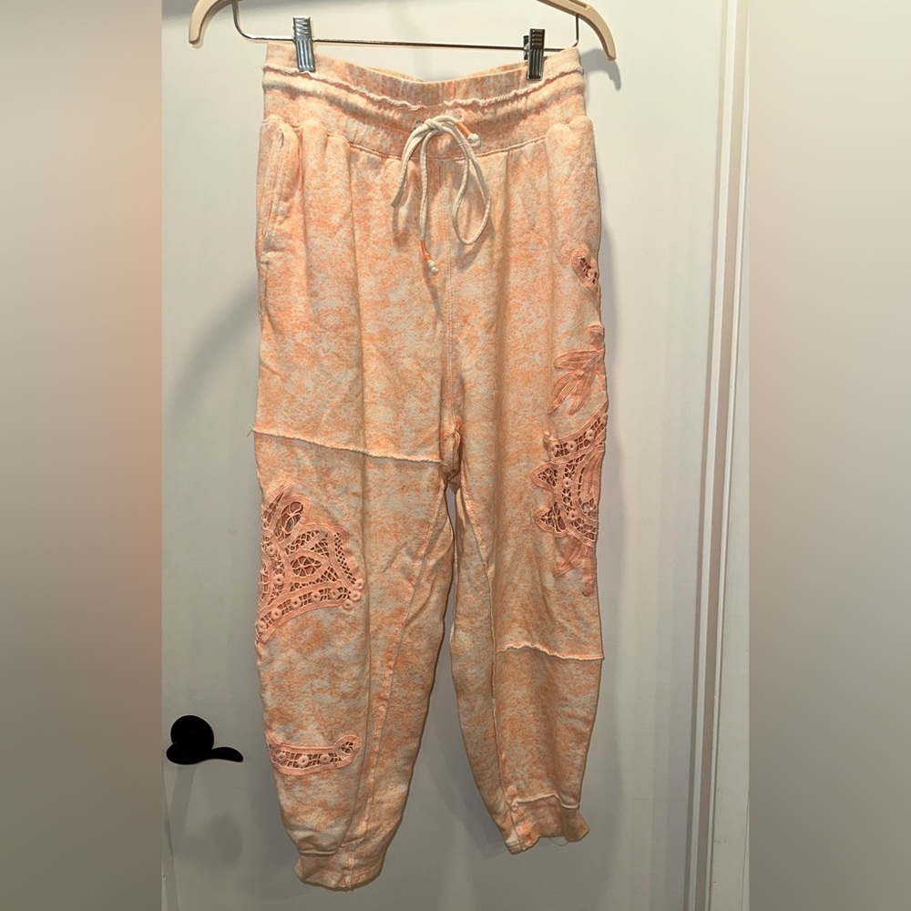FP Movement - Peach Embroidered Joggers🍑 - Picture 3 of 8